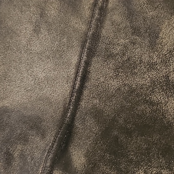 SPANX Classic Black Faux Leather Leggings XL - Picture 2 of 5
